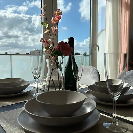 Micasa Ol - Modernes Penthouse - Stellplatz - Kueche - Wlan - Dachterrasse Apartman