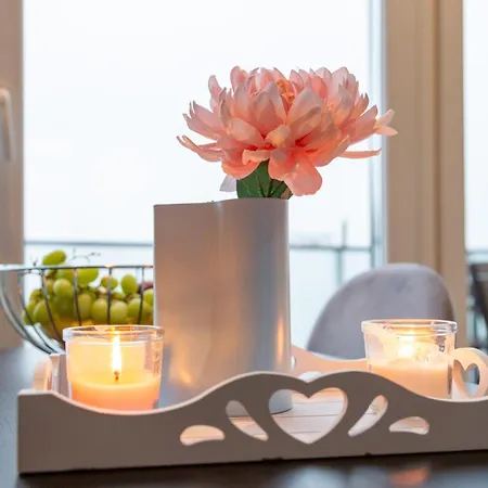 Micasa Ol - Modernes Penthouse - Stellplatz - Kueche - Wlan - Dachterrasse - E Ladesaeule Daire *