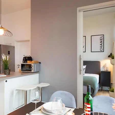 Micasa Ol - Modernes Penthouse - Stellplatz - Kueche - Wlan - Dachterrasse * Oldenburg