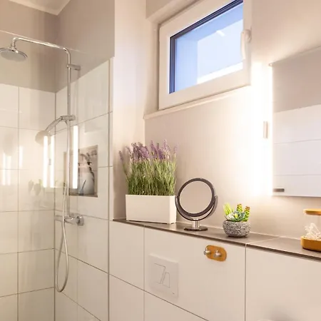 Micasa Ol - Modernes Penthouse - Stellplatz - Kueche - Wlan - Dachterrasse