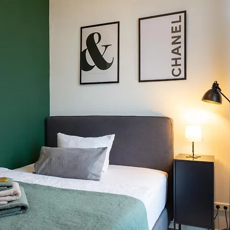 Micasa Ol - Modernes Penthouse - Stellplatz - Kueche - Wlan - Dachterrasse